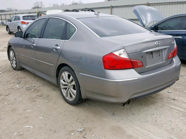 JNKCY01E19M802514 - 2009 INFINITI M35 BASE GRAY photo 3