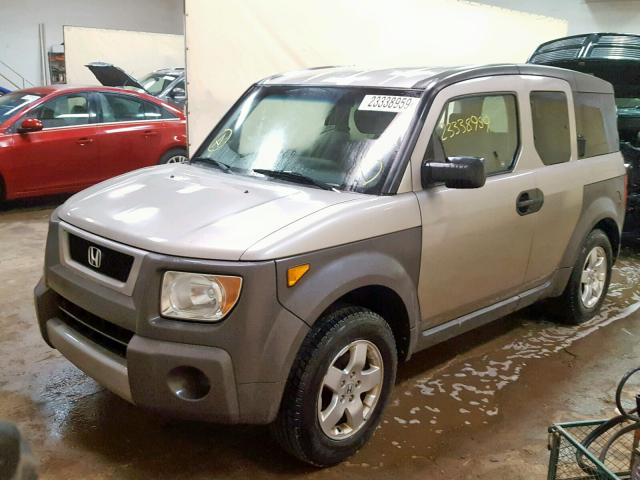 5J6YH18553L012000 - 2003 HONDA ELEMENT EX TAN photo 2