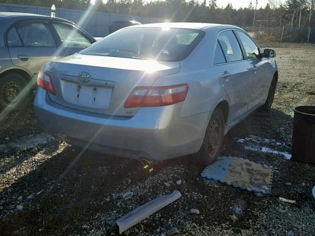 4T1BE46K57U658793 - 2007 TOYOTA CAMRY NEW SILVER photo 4