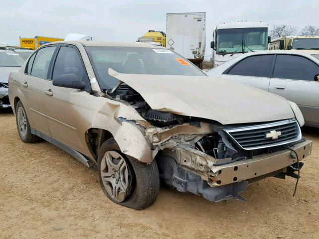 1G1ZS57NX7F214087 - 2007 CHEVROLET MALIBU LS თაფლისფერი ფოტო 1