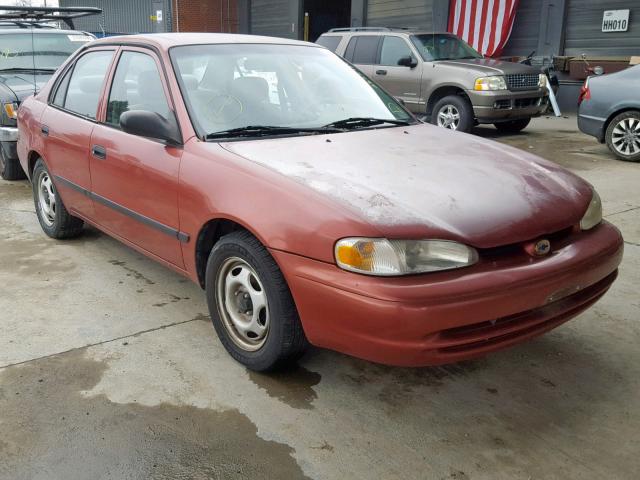 1Y1SK5288WZ416591 - 1998 CHEVROLET GEO PRIZM RED photo 1