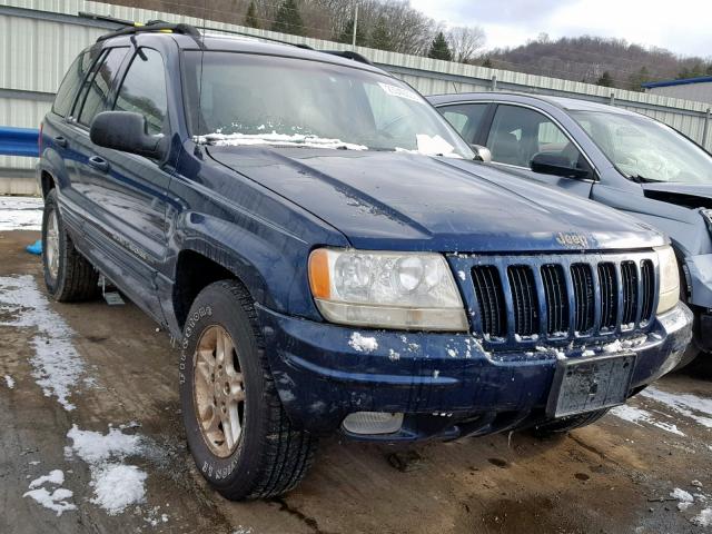 1J4GW58S4YC346301 - 2000 JEEP GRAND CHER BLUE photo 1