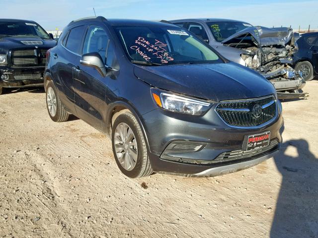 KL4CJASB2JB665125 - 2018 BUICK ENCORE PRE CHARCOAL photo 1