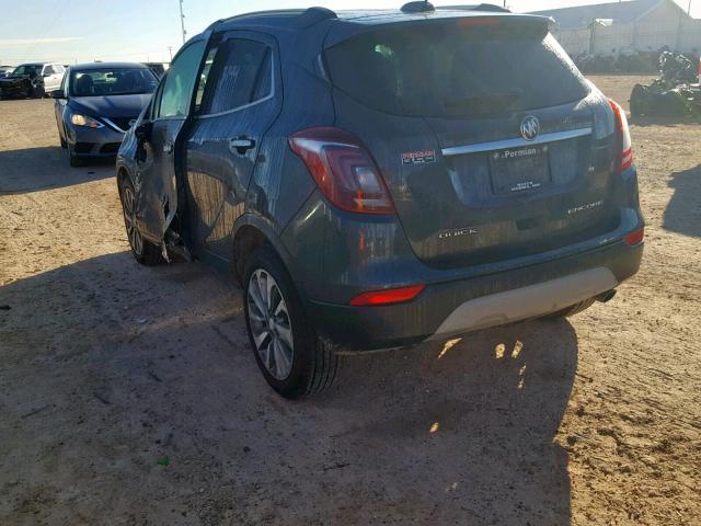 KL4CJASB2JB665125 - 2018 BUICK ENCORE PRE CHARCOAL photo 3