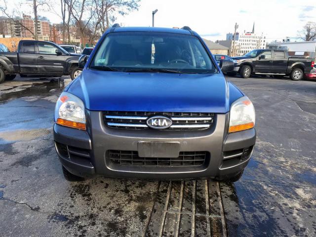 KNDJF724577389148 - 2007 KIA SPORTAGE L BLUE photo 6