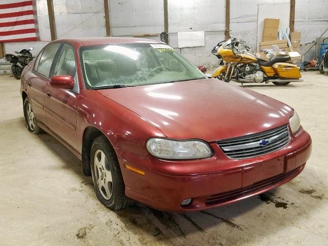 1G1NE52J82M597090 - 2002 CHEVROLET MALIBU LS 栗色 照片 1