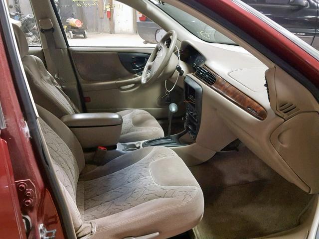 1G1NE52J82M597090 - 2002 CHEVROLET MALIBU LS 栗色 照片 5