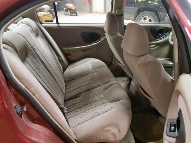 1G1NE52J82M597090 - 2002 CHEVROLET MALIBU LS 栗色 照片 6