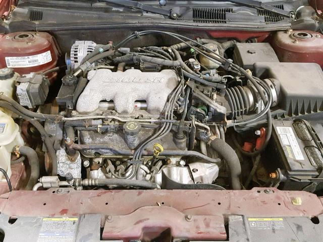 1G1NE52J82M597090 - 2002 CHEVROLET MALIBU LS 栗色 照片 7