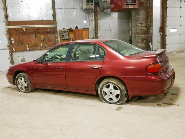 1G1NE52J82M597090 - 2002 CHEVROLET MALIBU LS 栗色 照片 9