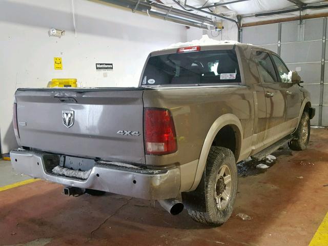 3D7UT2HL7AG153867 - 2010 DODGE RAM 2500 TAN photo 4