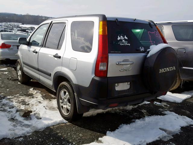 SHSRD78843U151047 - 2003 HONDA CR-V EX SILVER photo 3