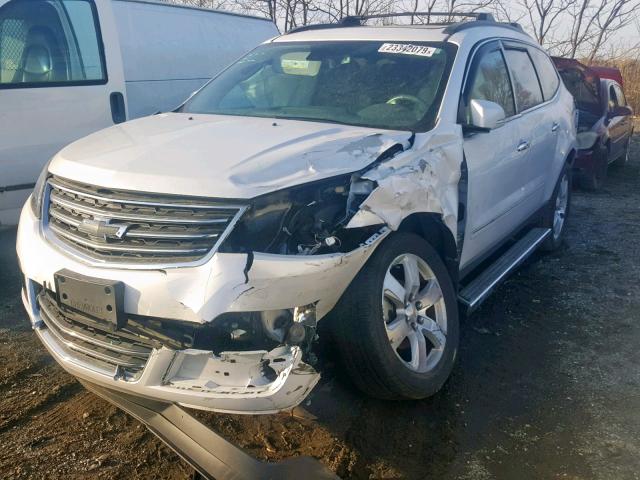 1GNKVJKD9HJ251094 - 2017 CHEVROLET TRAVERSE P WHITE photo 2