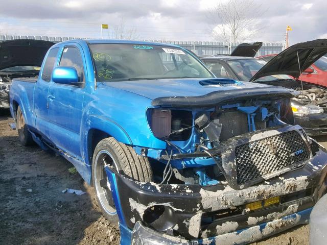 5TETU22N16Z157924 - 2006 TOYOTA TACOMA X-R BLUE photo 1