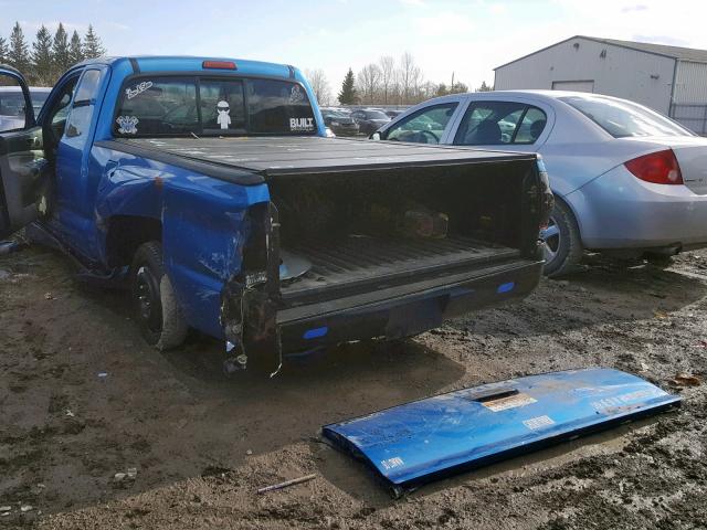 5TETU22N16Z157924 - 2006 TOYOTA TACOMA X-R BLUE photo 3