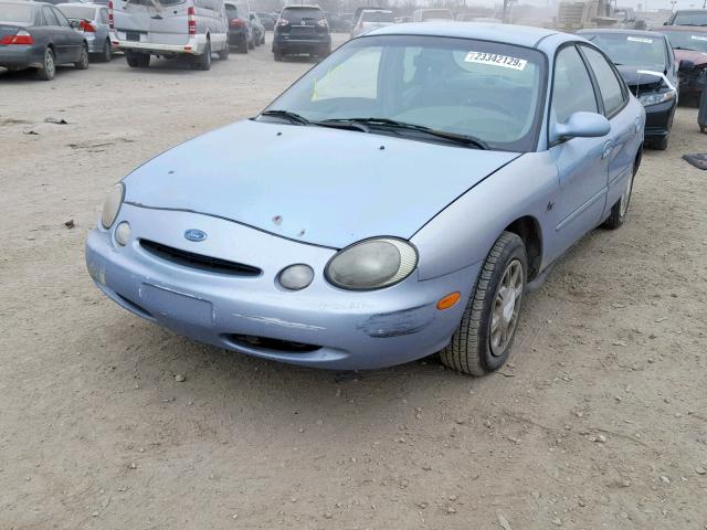 1FALP5220VG285047 - 1997 FORD TAURUS GL BLUE photo 2