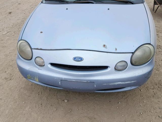 1FALP5220VG285047 - 1997 FORD TAURUS GL BLUE photo 7