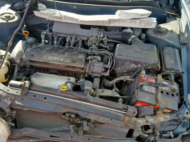 1Y1SK5366RZ065388 - 1994 GEO PRIZM BASE TEAL photo 7