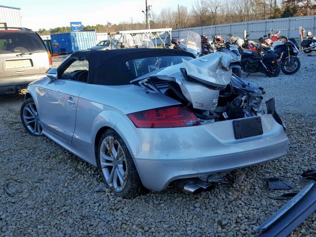 TRUS1AFK2B1001836 - 2011 AUDI TTS PREMIU GRAY photo 3