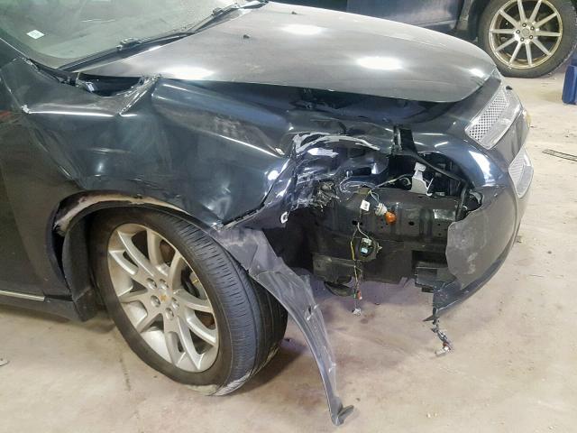 1G1ZE5E16BF221568 - 2011 CHEVROLET MALIBU LTZ ლურჯი ფოტო 9