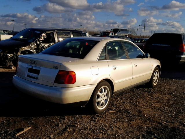 WAUED68D8WA001708 - 1998 AUDI A4 2.8 QUA WHITE photo 4