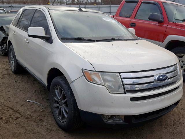 2FMDK48C98BA00070 - 2008 FORD EDGE SEL WHITE photo 1