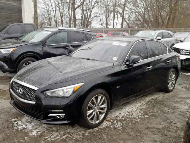 JN1CV7AR6HM681194 - 2017 INFINITI Q50 BASE BLACK photo 2