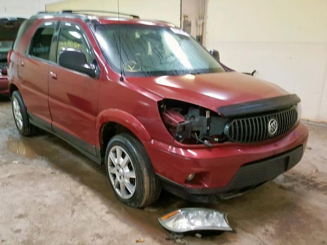 3G5DB03L16S641913 - 2006 BUICK RENDEZVOUS BURGUNDY photo 1