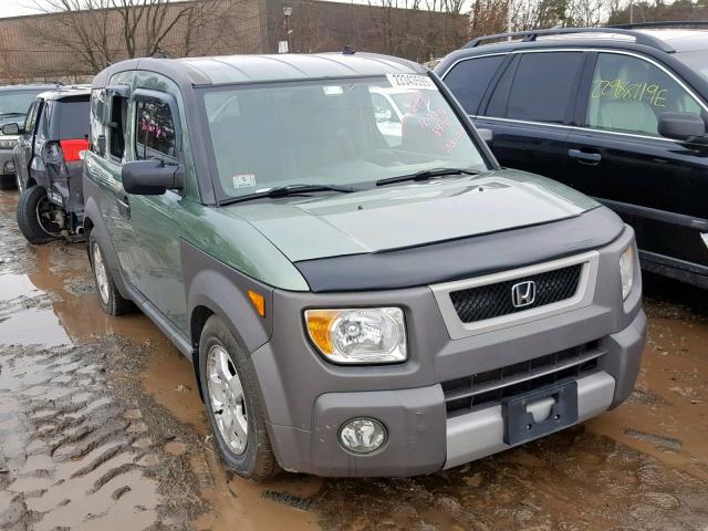 5J6YH28533L034910 - 2003 HONDA ELEMENT EX GREEN photo 1