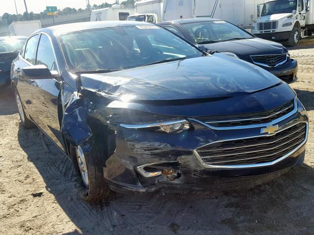 1G1ZB5ST5JF144088 - 2018 CHEVROLET MALIBU LS BLUE photo 1