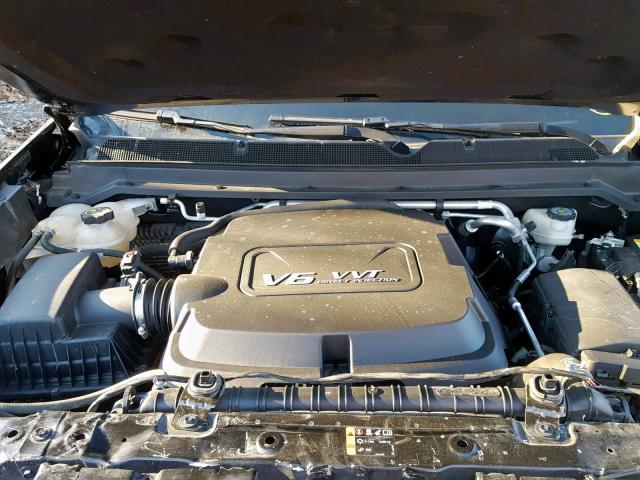 1GCGTBE38F1263019 - 2015 CHEVROLET COLORADO L BLACK photo 7