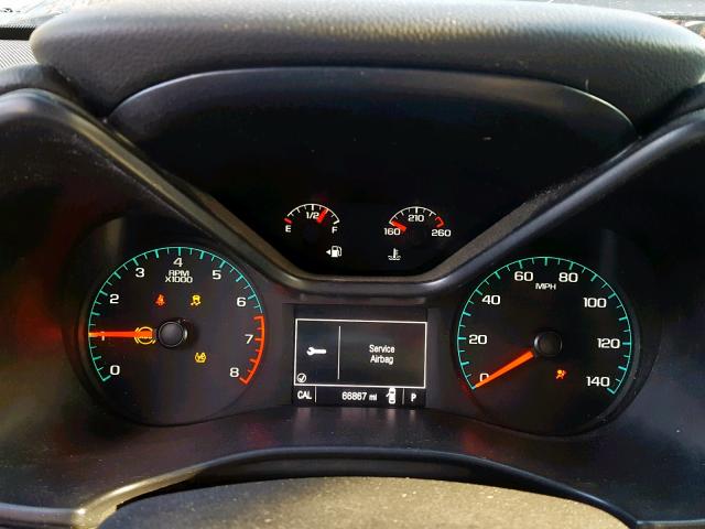 1GCGTBE38F1263019 - 2015 CHEVROLET COLORADO L BLACK photo 8