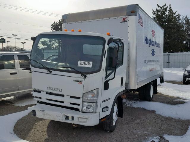 54DC4W1B4ES803163 - 2014 ISUZU NPR HD WHITE photo 2