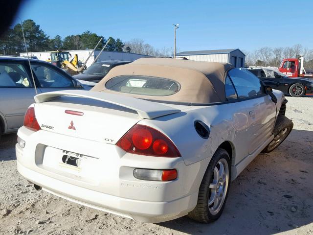 4A3AE85H51E082764 - 2001 MITSUBISHI ECLIPSE SP CREAM photo 4