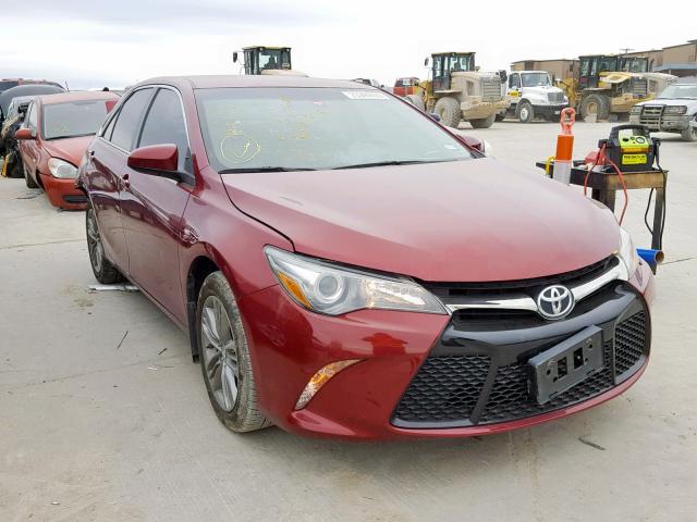4T1BF1FK1FU935921 - 2015 TOYOTA CAMRY LE RED photo 1