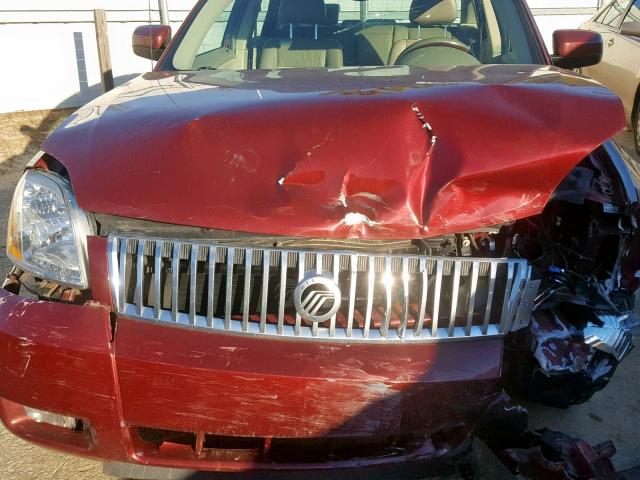 1MEFM41165G606218 - 2005 MERCURY MONTEGO LU MAROON photo 7