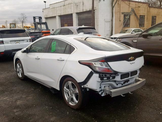 1G1RC6S57JU125915 - 2018 CHEVROLET VOLT LT WHITE photo 3