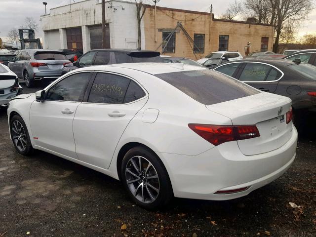 19UUB3F56HA002827 - 2017 ACURA TLX TECH WHITE photo 3