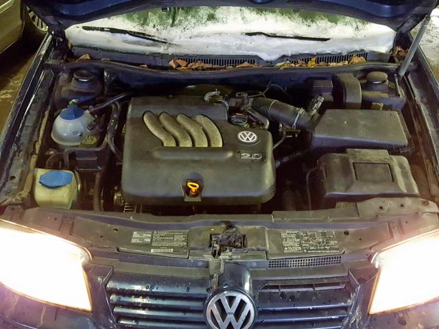 3VWRK69M53M145642 - 2003 VOLKSWAGEN JETTA GL BLUE photo 7