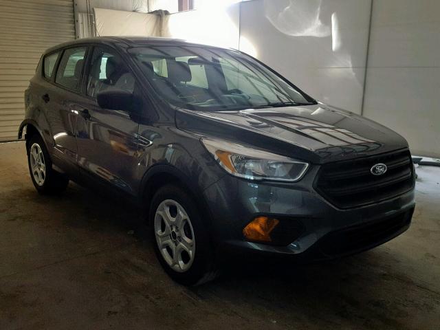 1FMCU0F77HUA78619 - 2017 FORD ESCAPE S GRAY photo 1