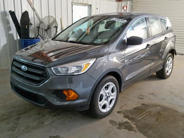 1FMCU0F77HUA78619 - 2017 FORD ESCAPE S GRAY photo 2