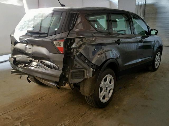 1FMCU0F77HUA78619 - 2017 FORD ESCAPE S GRAY photo 4