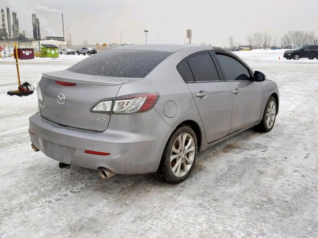 JM1BL1S67A1210086 - 2010 MAZDA 3 S GRAY photo 4