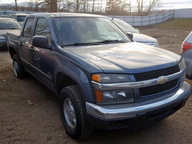 1GCDT136468210142 - 2006 CHEVROLET COLORADO BLUE photo 1