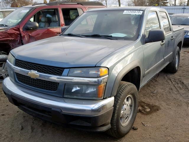 1GCDT136468210142 - 2006 CHEVROLET COLORADO BLUE photo 2