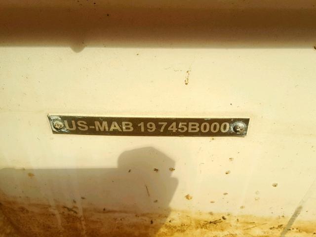 MAB19745B000 - 2000 MARI Z 278 SHAB BEIGE photo 10