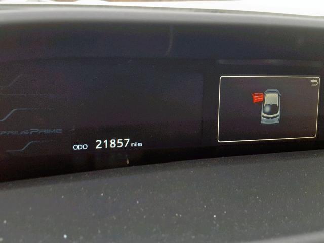 JTDKARFP1H3056098 - 2017 TOYOTA PRIUS PRIM თეთრი ფოტო 8