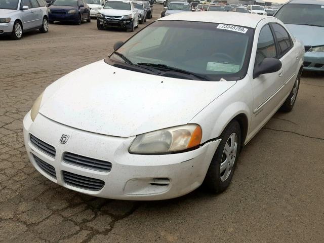 1B3EJ46XX1N575825 - 2001 DODGE STRATUS SE WHITE photo 2