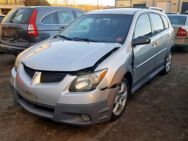 5Y2SL628X4Z403216 - 2004 PONTIAC VIBE GRAY photo 2