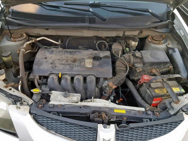 5Y2SL628X4Z403216 - 2004 PONTIAC VIBE GRAY photo 7